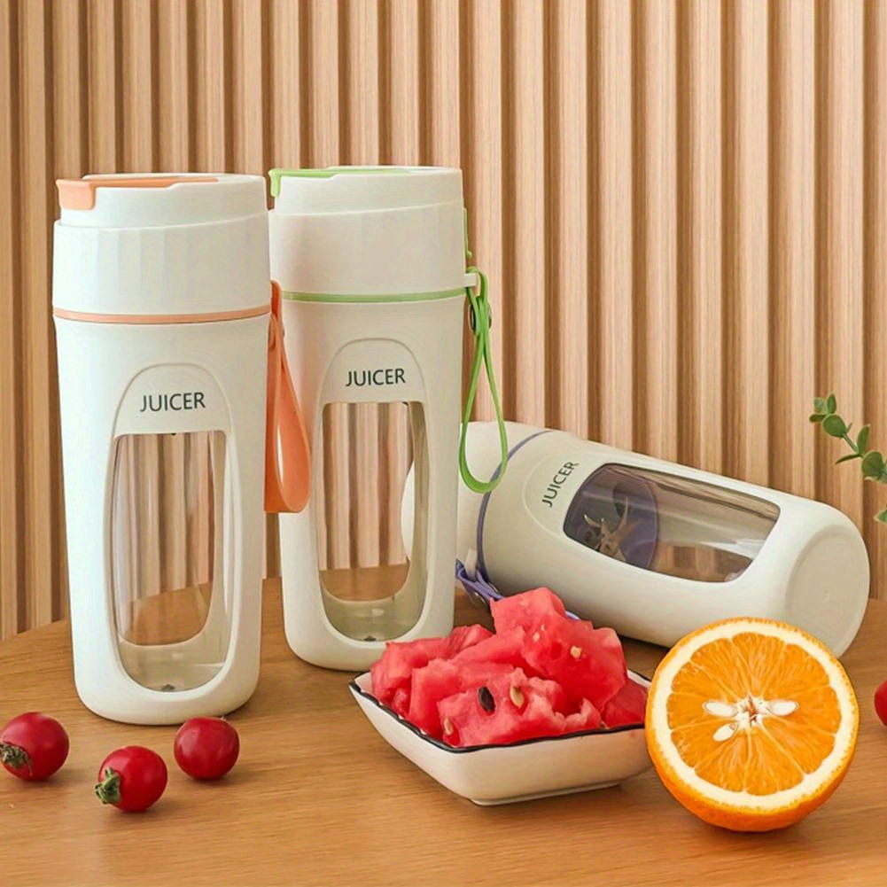 Wireless Portable Blender Bottle - Electric Juicer For Fresh Juice,  Smoothies, And Citrus - Mixer And Squeezer In One - Temu