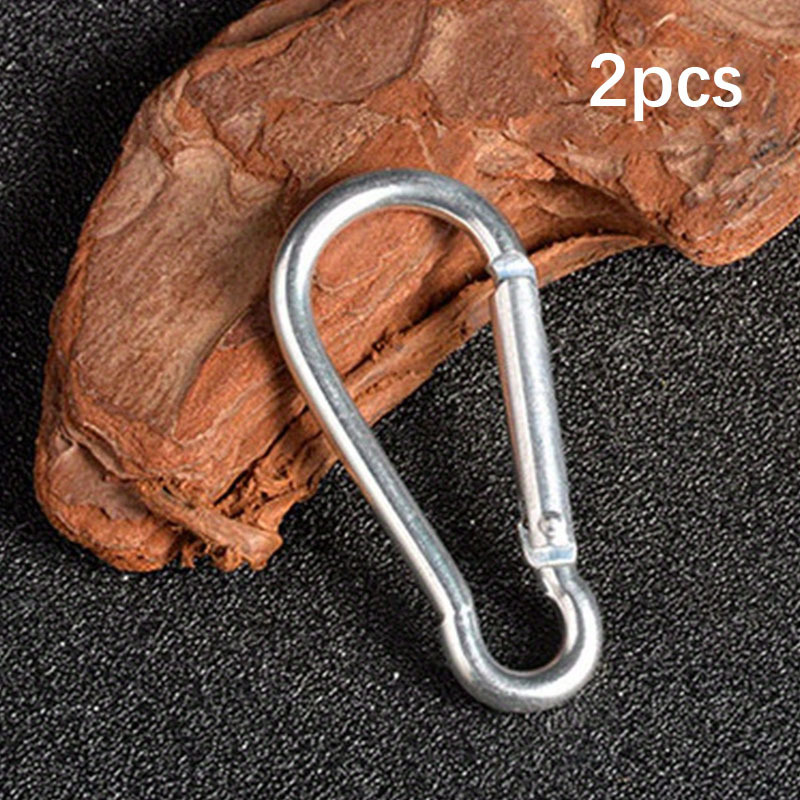 D shaped Keychain Buckle Portable Small Spring Hook Keychain - Temu