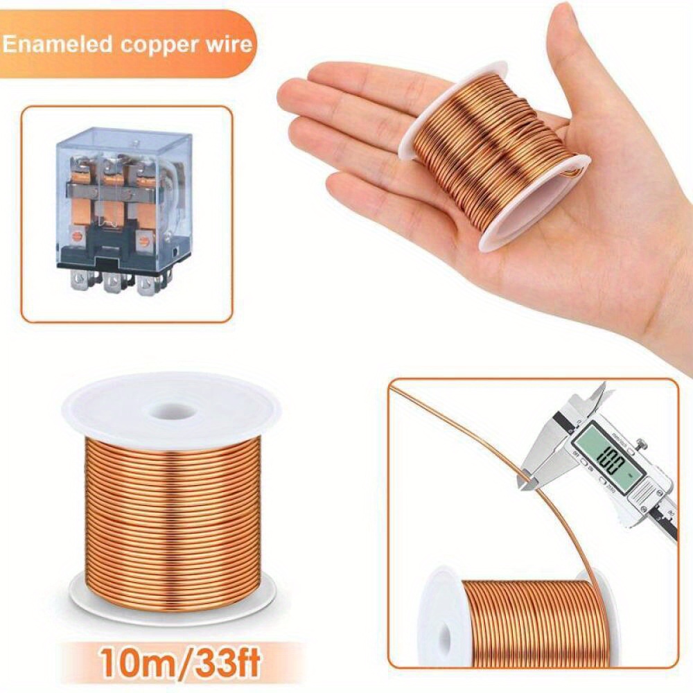 Enamelled Copper Wire - 0.5mm 10m 