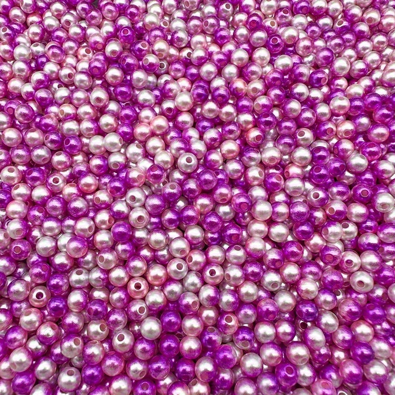 Perles artisanales 310pcs perles d'argile 6mm plat rond fait à la