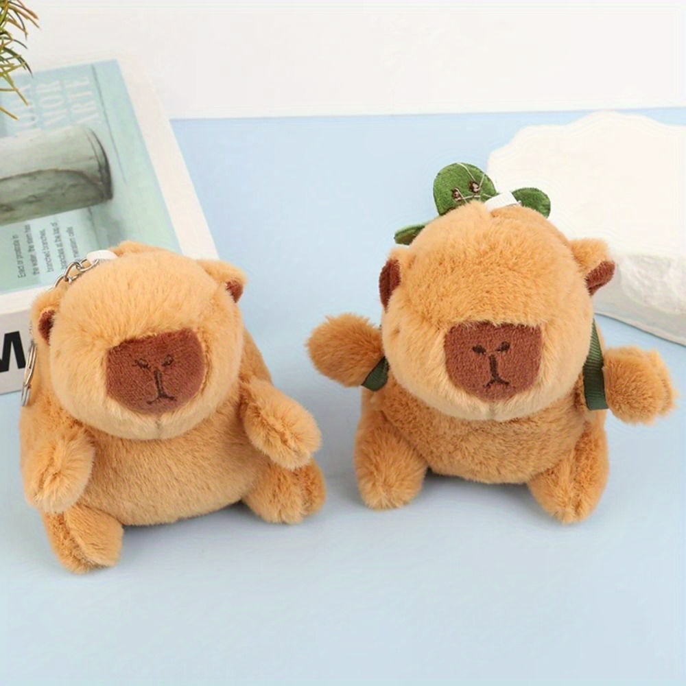 Capybara keychain, capybara plush – iBOOP