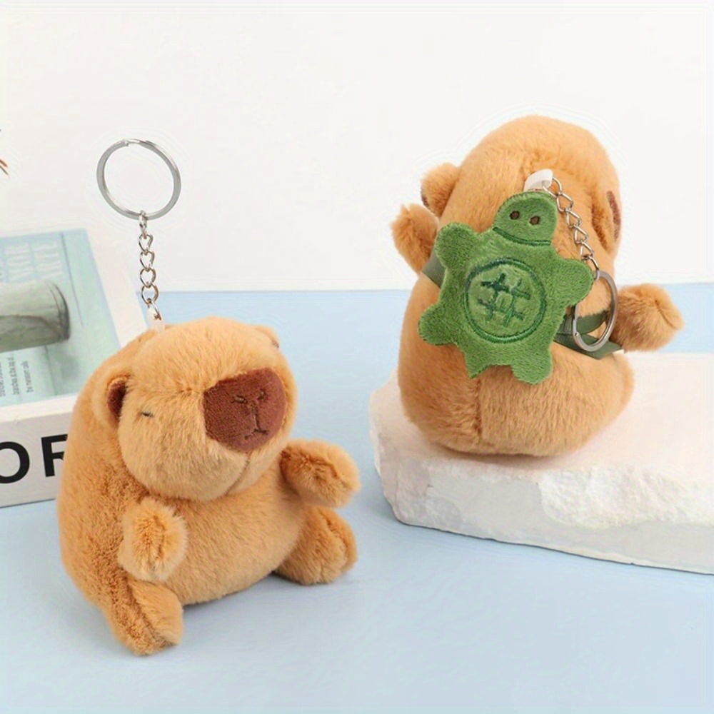 Capybara keychain, capybara plush – iBOOP