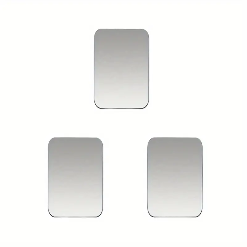 3 Stücke Silbrig Magnetische Metall Platte Disk Aufkleber Telefon  Unterstützung Ultra-dünne Eisen Blatt Für Auto Magnet Handy Halter - Temu  Germany