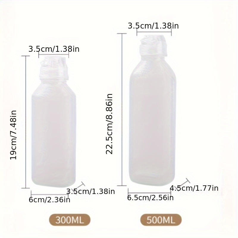 1pc Oil Bottle Condiment Squeeze Bottles Oil Squeeze Bottle