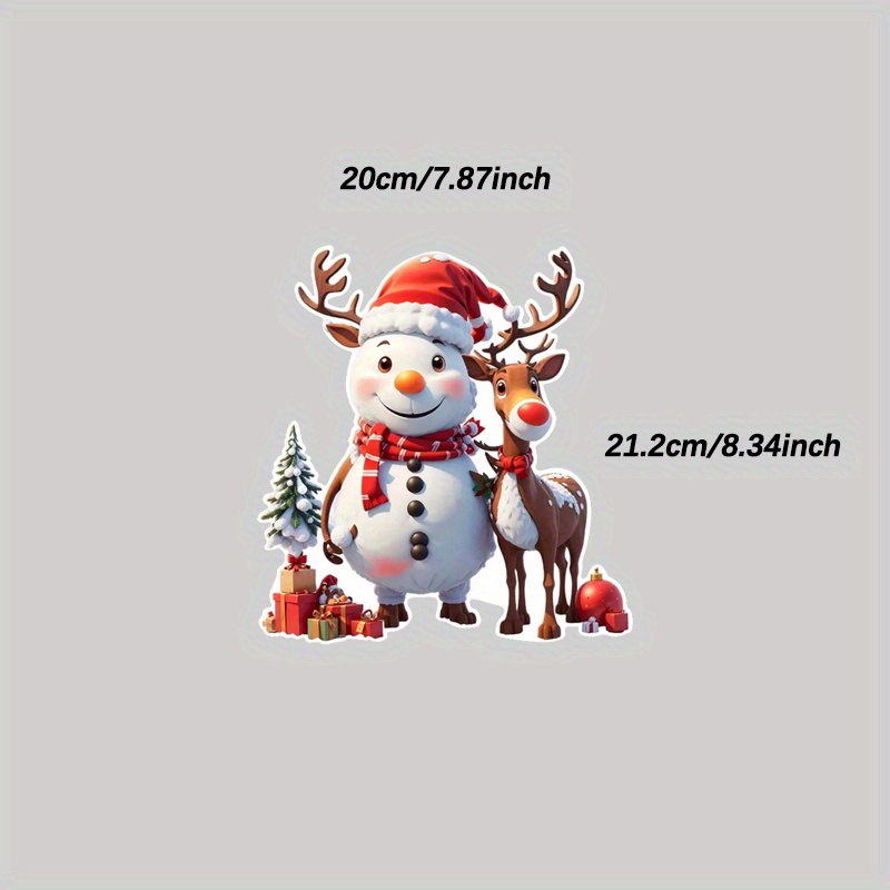 Cute Snowman - Snowman Christmas - Sticker