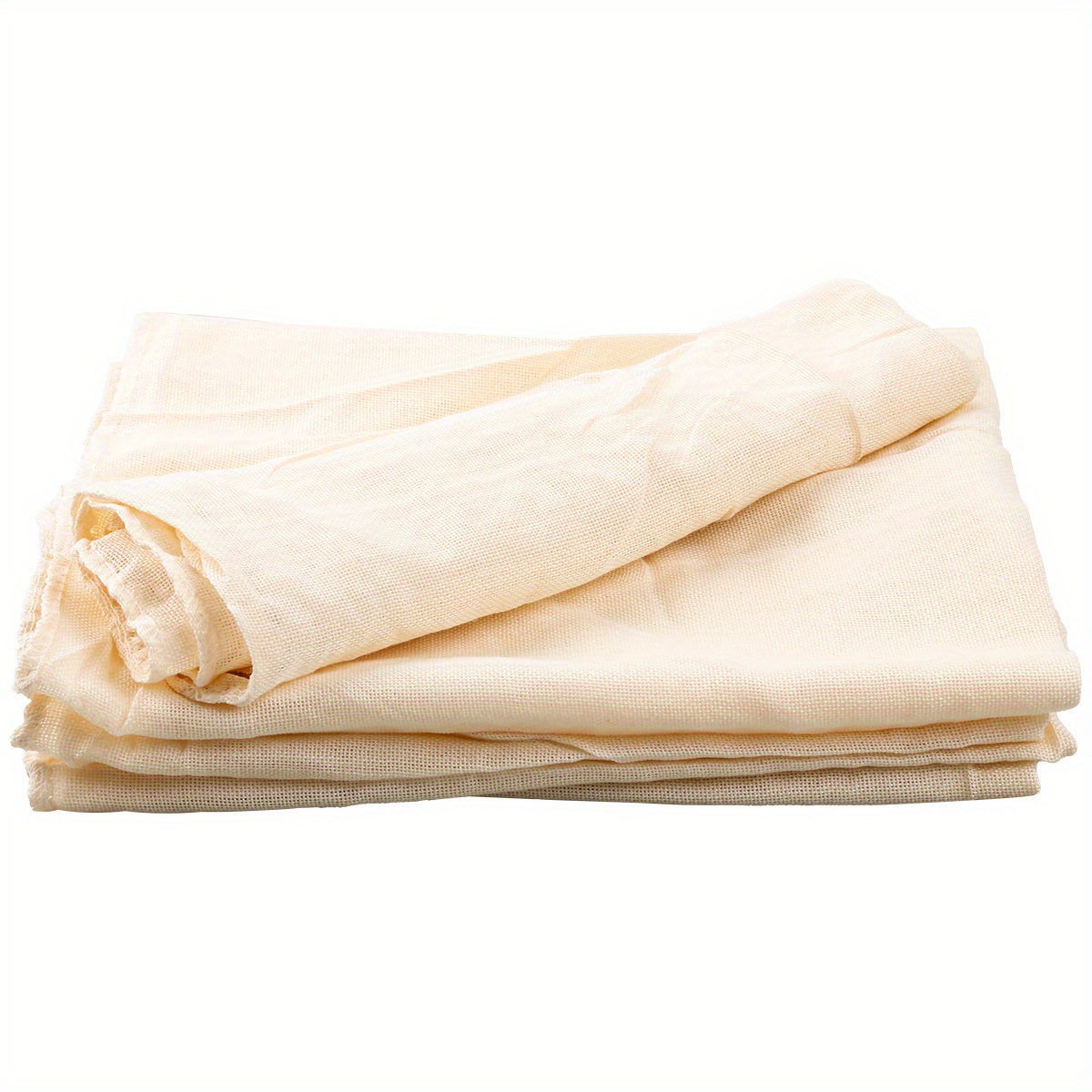 5pcs Cotton Cheesecloth,for Straining Cooking Reusable Muslin Cloth,for  Baking, Juicing, Cheese Making