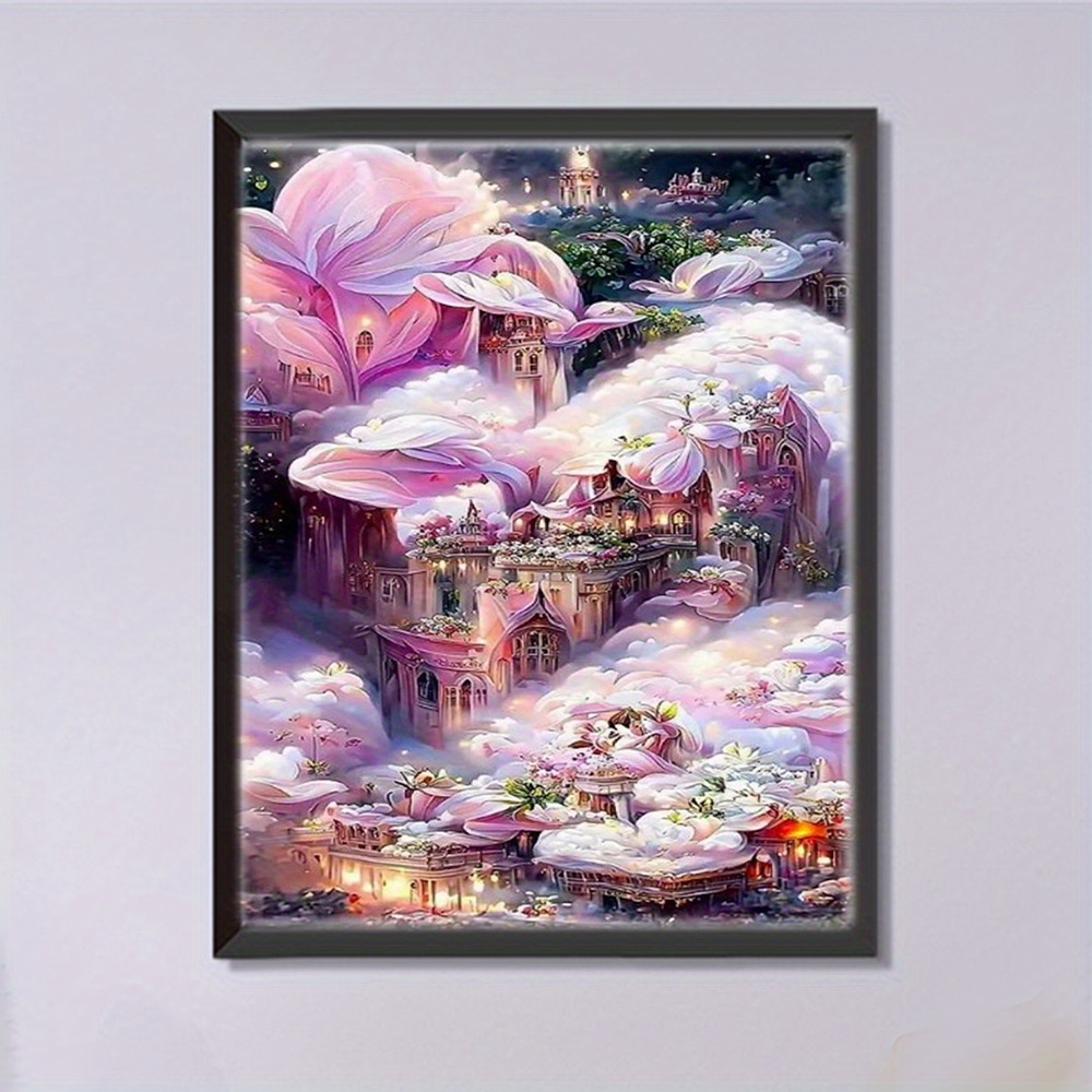 5d Diamond Art Painting Castle Kit Pintura Diamante Grande - Temu Chile