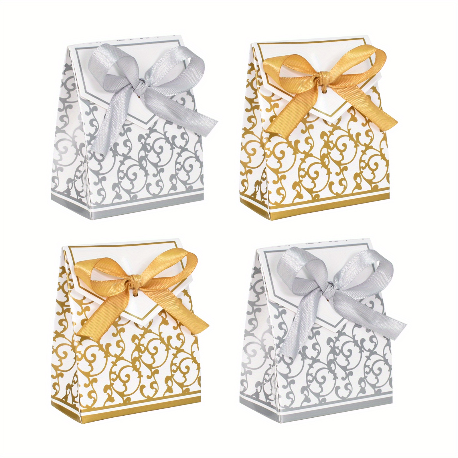 White Paper Mini Treat Bags, Treat Bags, Favor Bags, Favors, Paper Bags,  Kraft Paper Bags, Gift Bags, Gift Packaging, Wedding, Party 