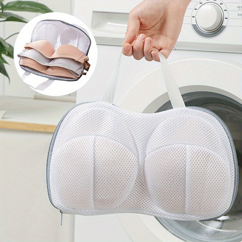 Zipper Washing Machine-wash Special Laundry Brassiere Bag Anti-defamation  Washing Bra Mesh Bags Cleaning Underwear Sports Bra - AliExpress