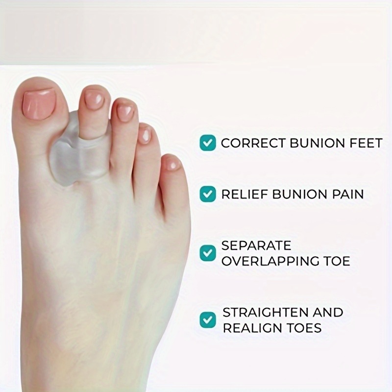 Big Toe Spacers For Hammer Toe Straightener And Bunion - Temu