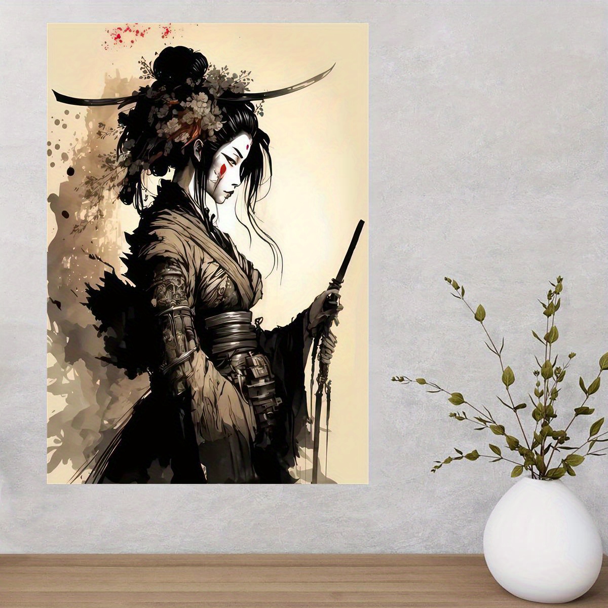 Canvas Poster Modern Art Japanese Water Dragon Poster Print - Temu