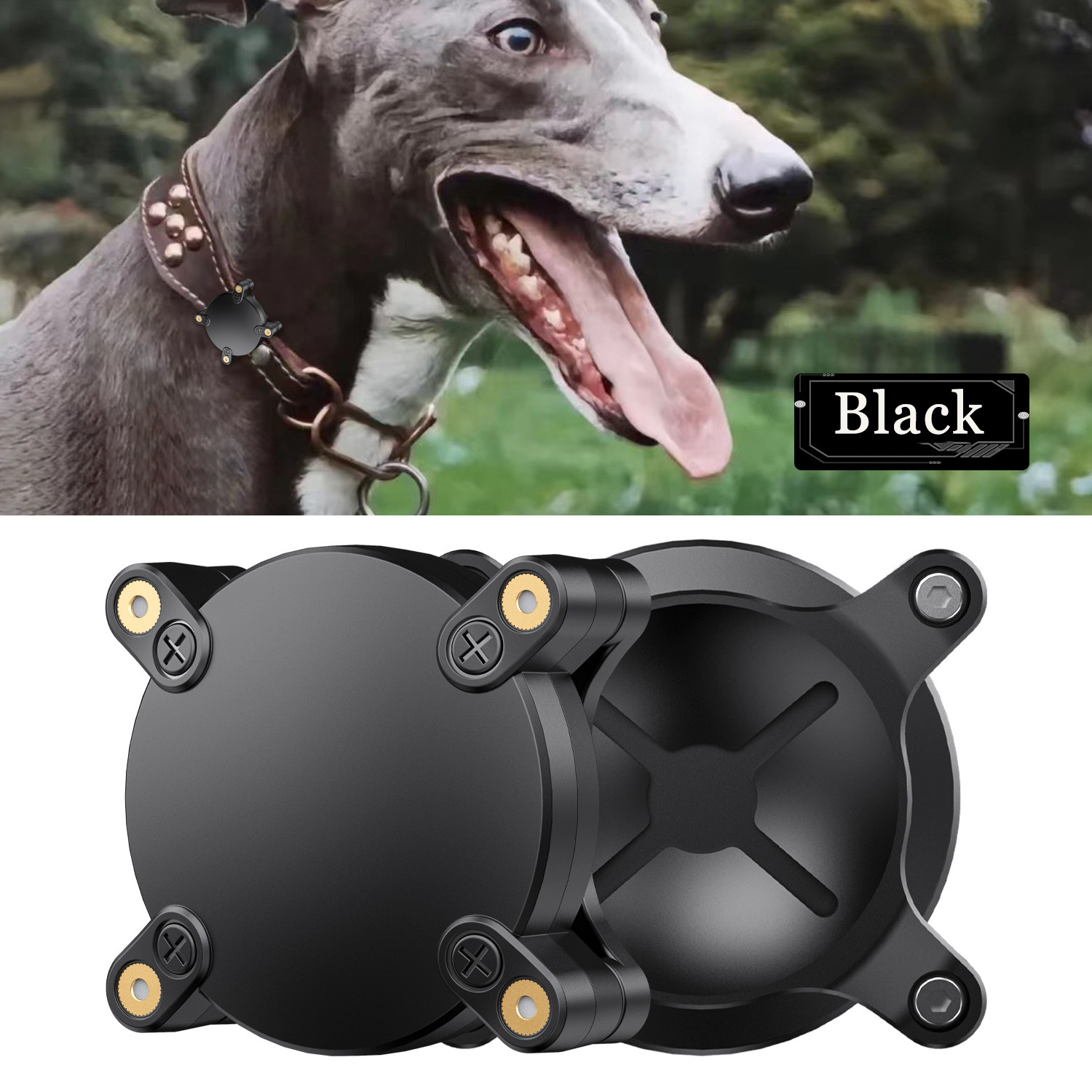  Soporte para collar de perro reflectante compatible