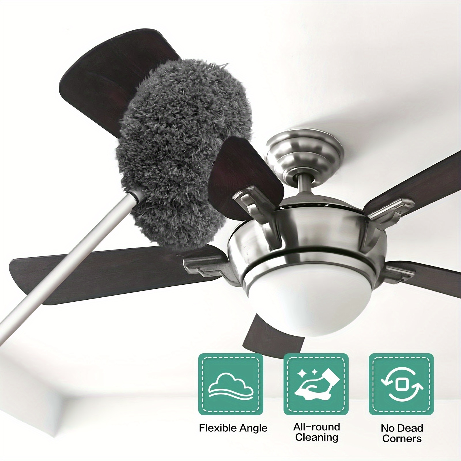Household Cleaning Dust Removal Ceiling Fan Cleaning Tool 2023