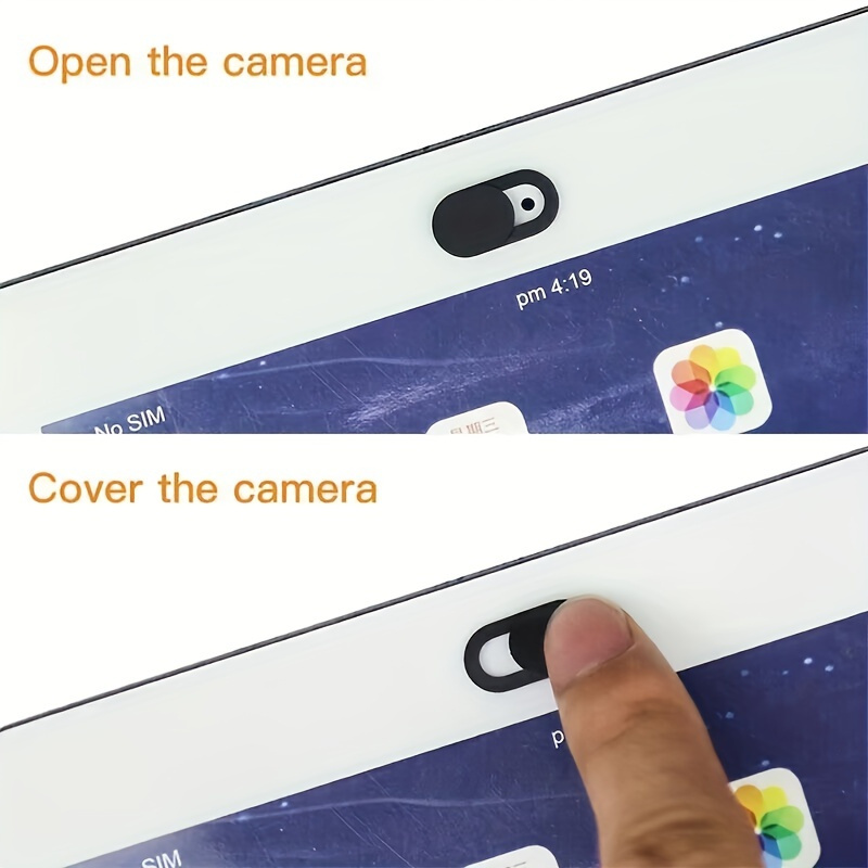 Webcam Cover Shutter Slider Plastic Camera Cover Phone Lens - Temu