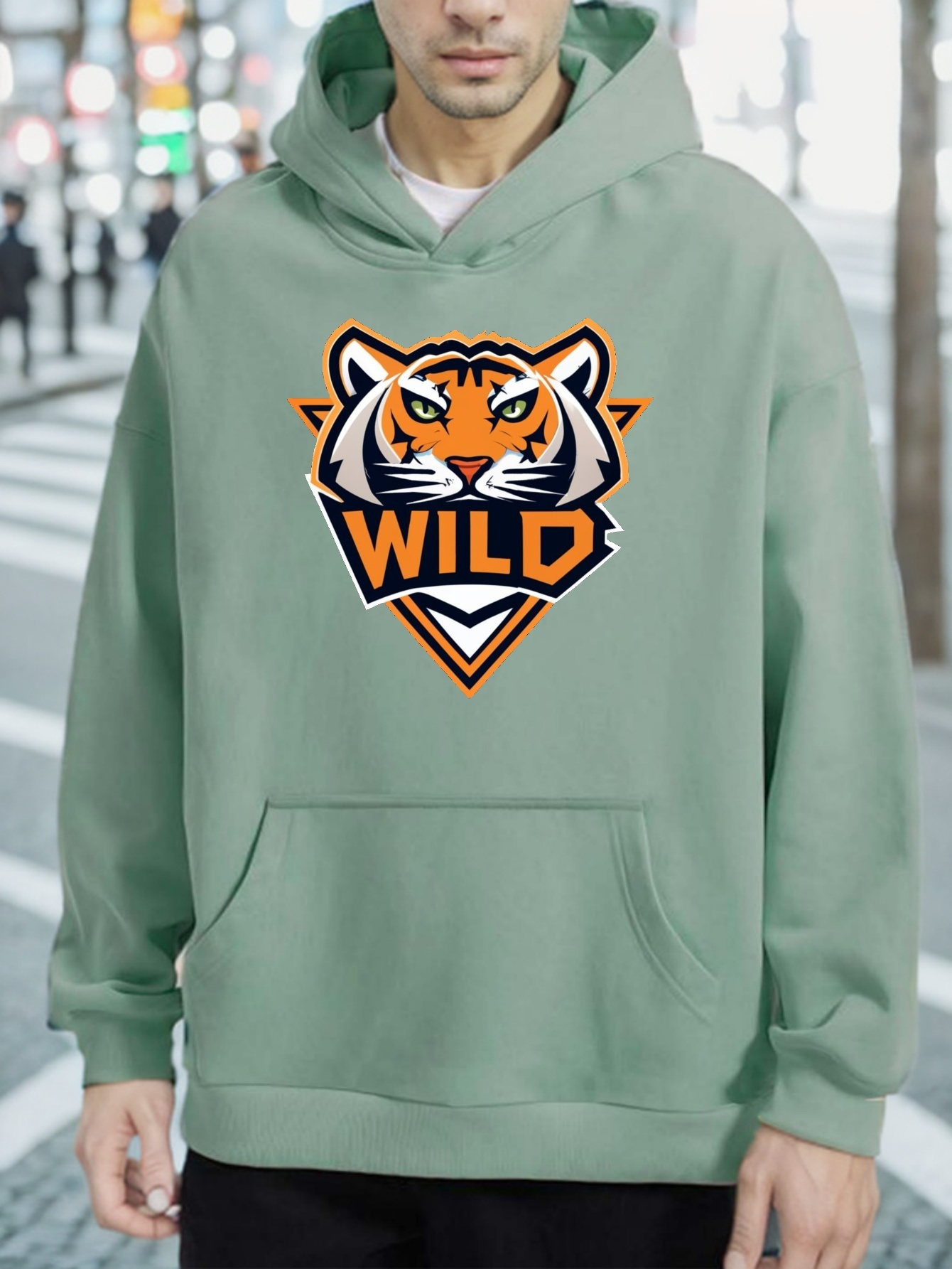 Tiger 2024 print hoodies