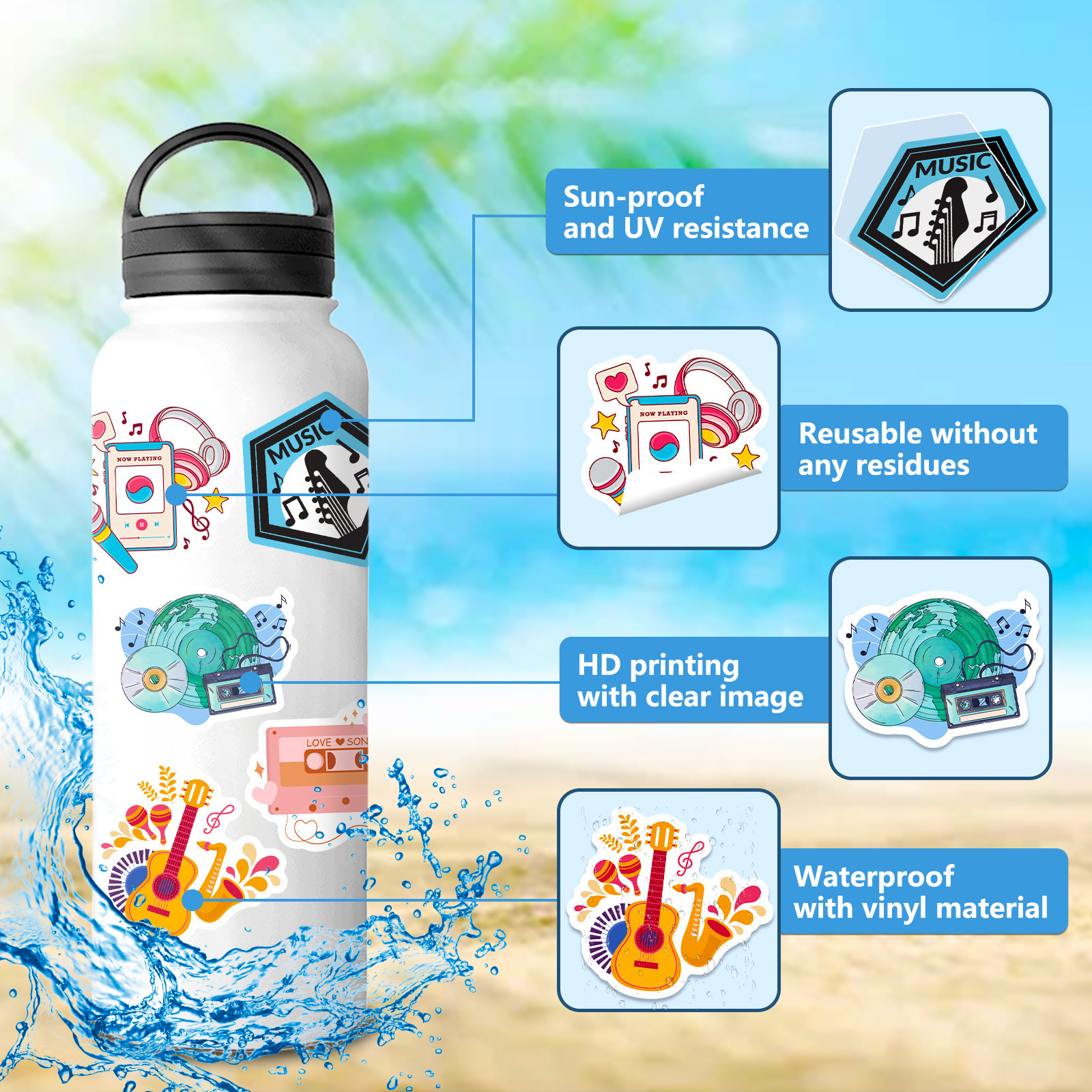 Kids Water Bottles - Craft Adhesive Products