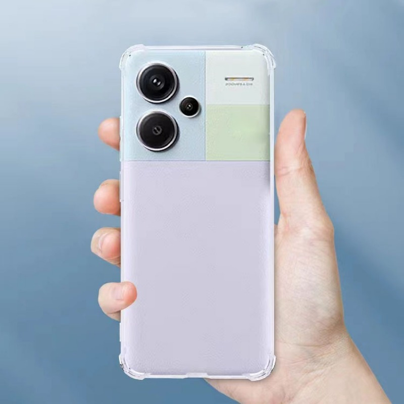 Soft Transparent Silicone Tpu Phone Cases Covers Redmi Note - Temu