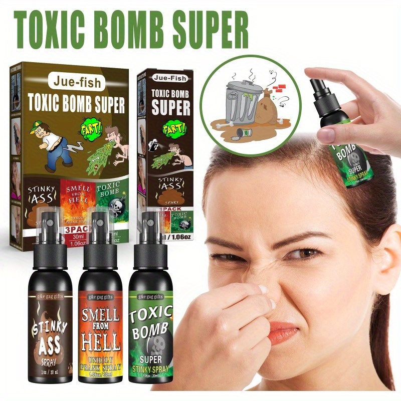 Deodorant Spray Poop Hell Bomb Smell April Fool's Day - Temu