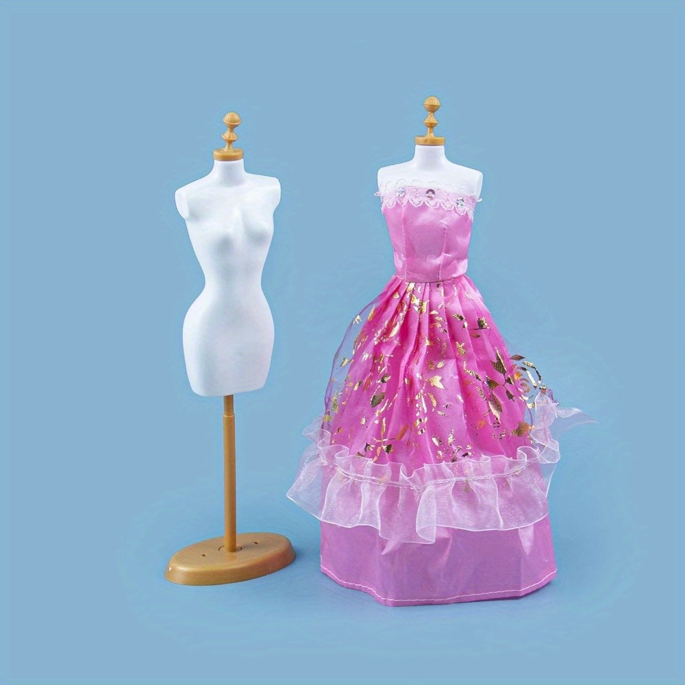 Doll Clothes Mannequin Doll Dress Display Form Stand Hollow - Temu