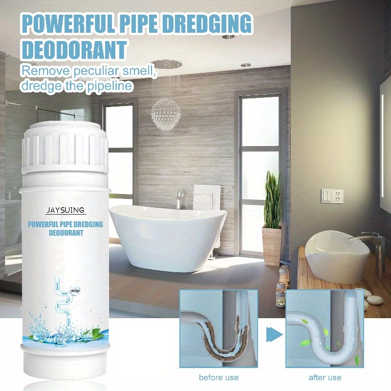 Puissant agent de dragage de tuyau rapide, nettoyeur de vidange d'évier 100  g, détergent de nettoyage de toilettes, nettoyant moussant rapide et  efficace 