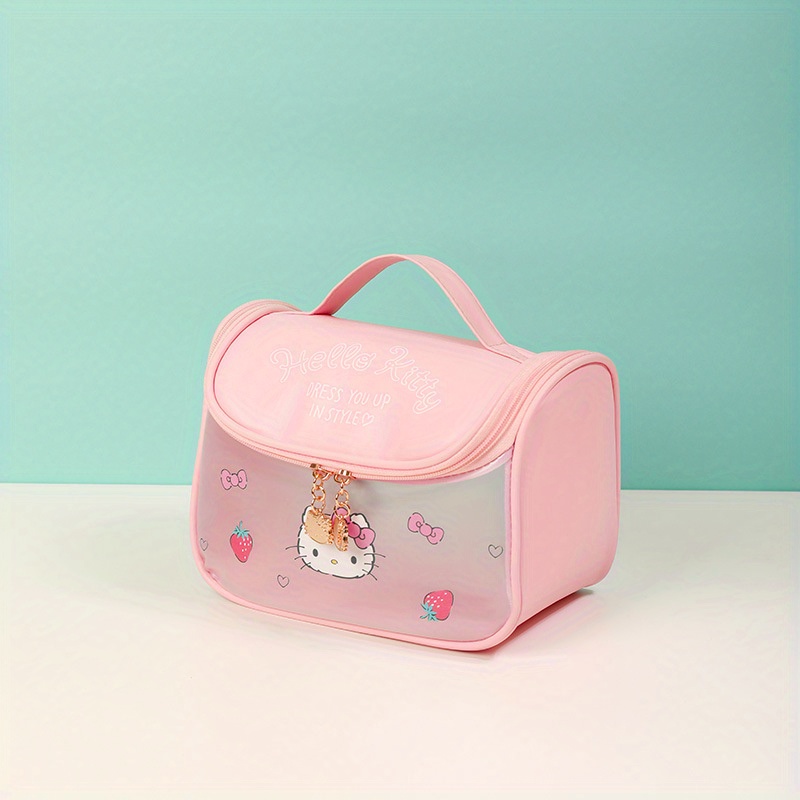 Original Hello Kitty Suitcase Cartoon Travel Cosmetic Case Large