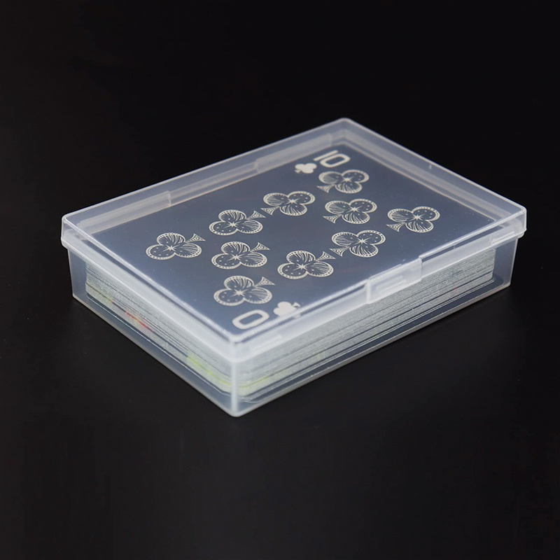 Symkmb 6 Pieces Mini Plastic Clear Storage Box for Collecting Small Items,  Beads, Jewelry, Business Cards 
