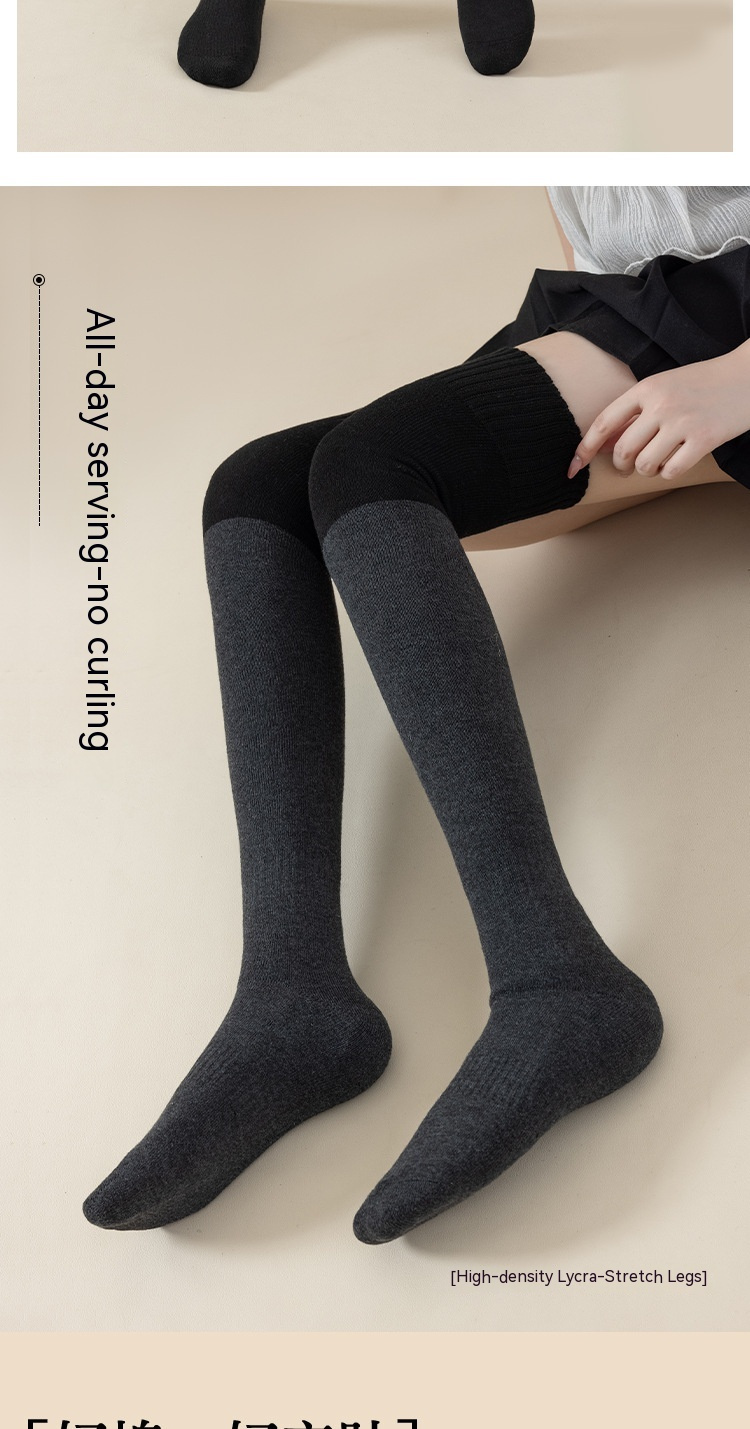 1 Pair Womens Solid Color Thickening Winter Socks Over The Knee Stylist  Thermal Thigh High Boots Socks Womens Stockings Hosiery - Sports & Outdoors  - Temu
