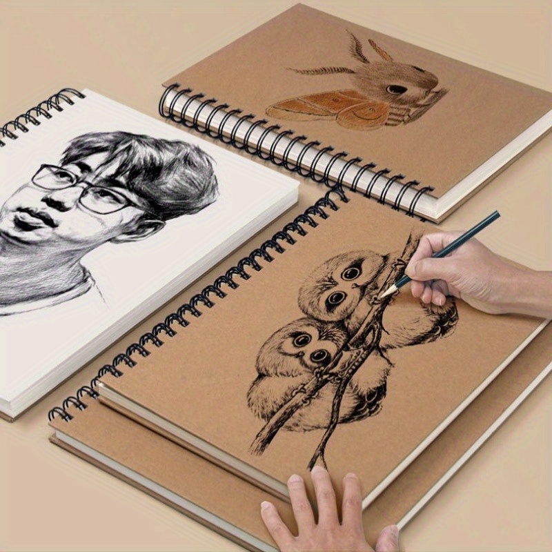Sketchbook Art Student Sketch Paper Learning Supplies A4 - Temu