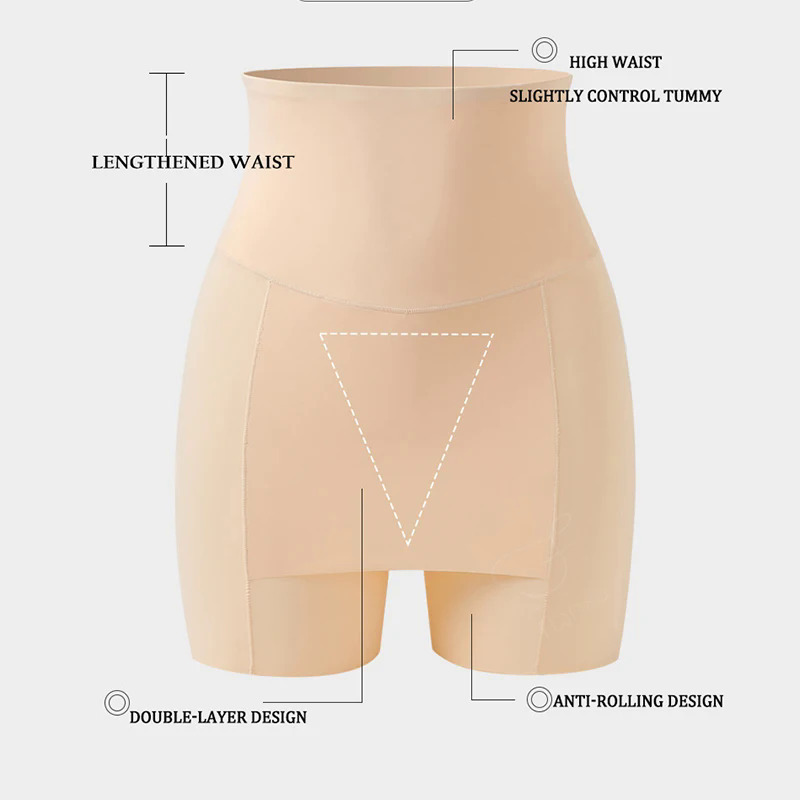 Irisnaya Women Seamless Shapewear Control Panties High Waist