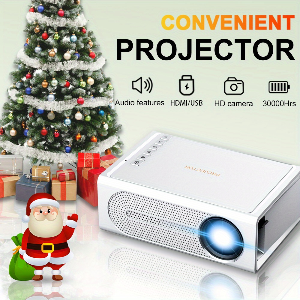 Projecteur Sunys, Projecteur Sans Fil Full HD Native1080p Avec WiFi 5G 4K,  Projecteur Vidéo De Cinéma Maison Portable Pour Films En Plein Air