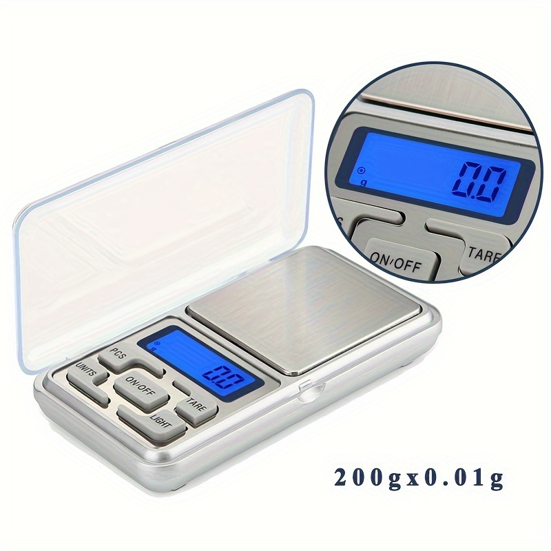 1pc Stainless Steel High-precision Electronic Scale For Baking