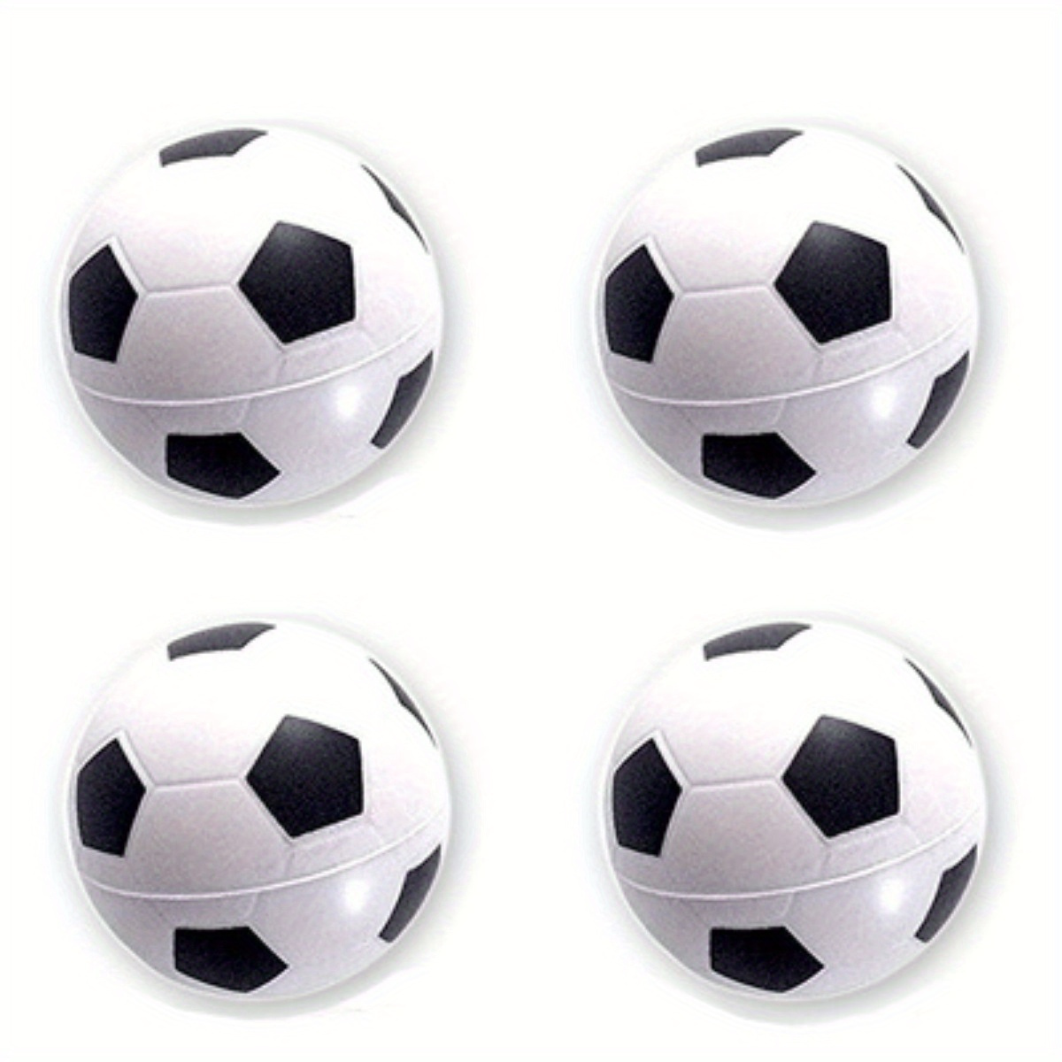 4pcs Boule En Mousse Éponge 4cm/1.6in Football Basketball PU Lente Rebound  Release Pressure Balls, Jouets De Décompression - Temu France