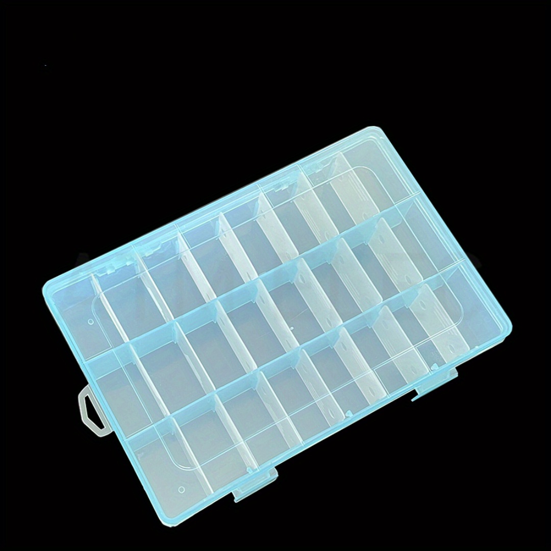 New 10 Slots Cells Colorful Portable Jewelry Tool Storage Box Container  Ring Electronic Parts Screw Beads