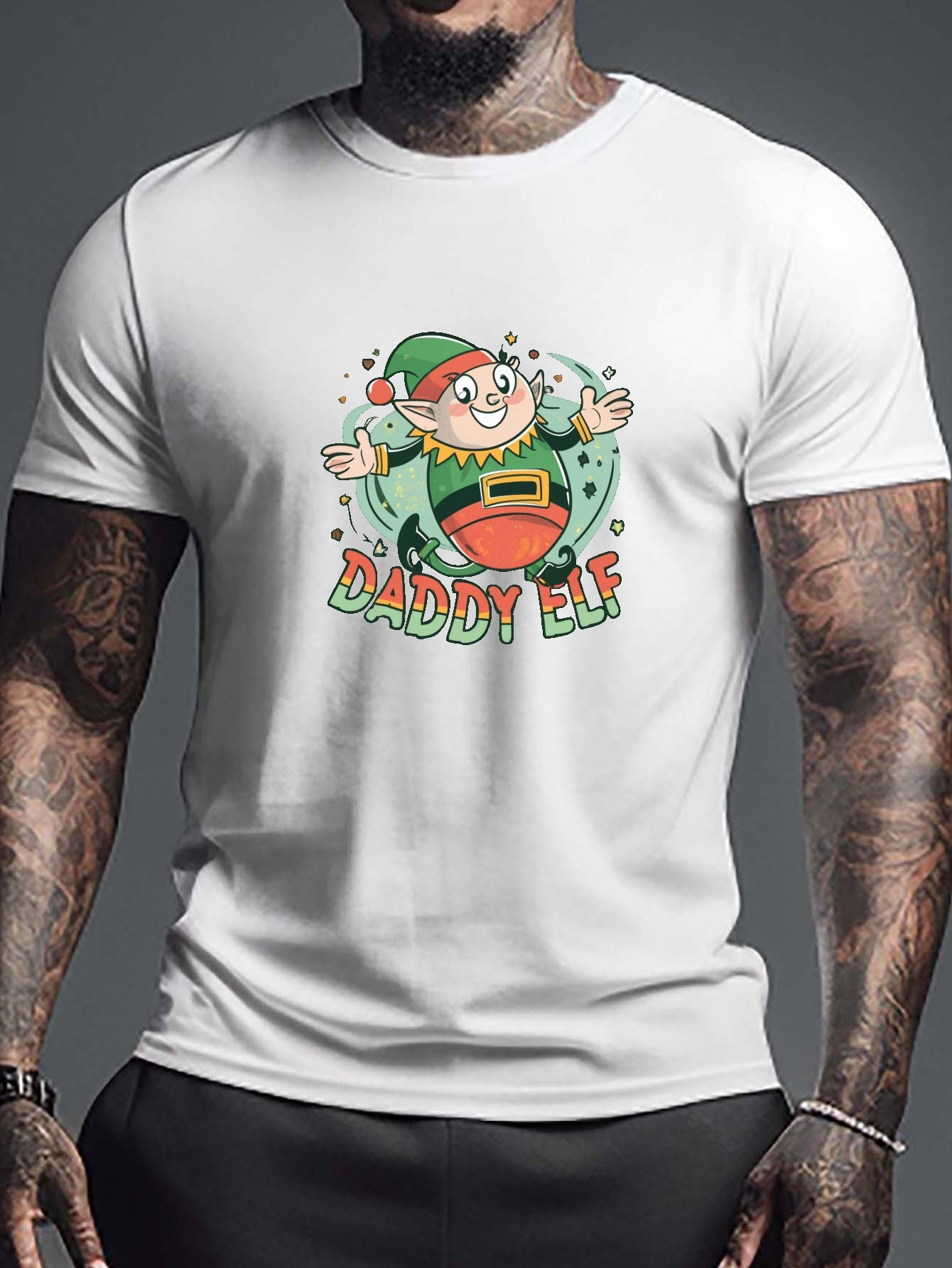 daddy elf t shirt