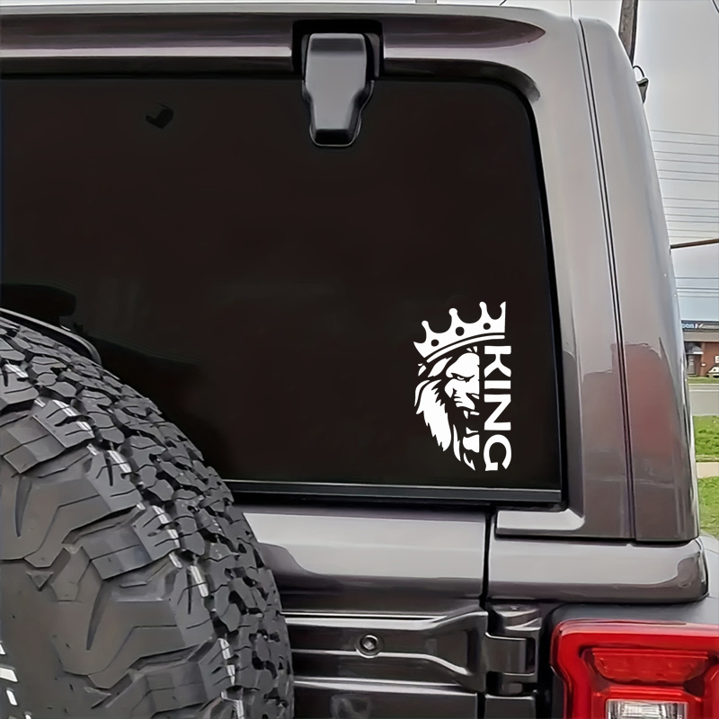 Crown Of King Car Decal Sticker Vinyl Car - Temu