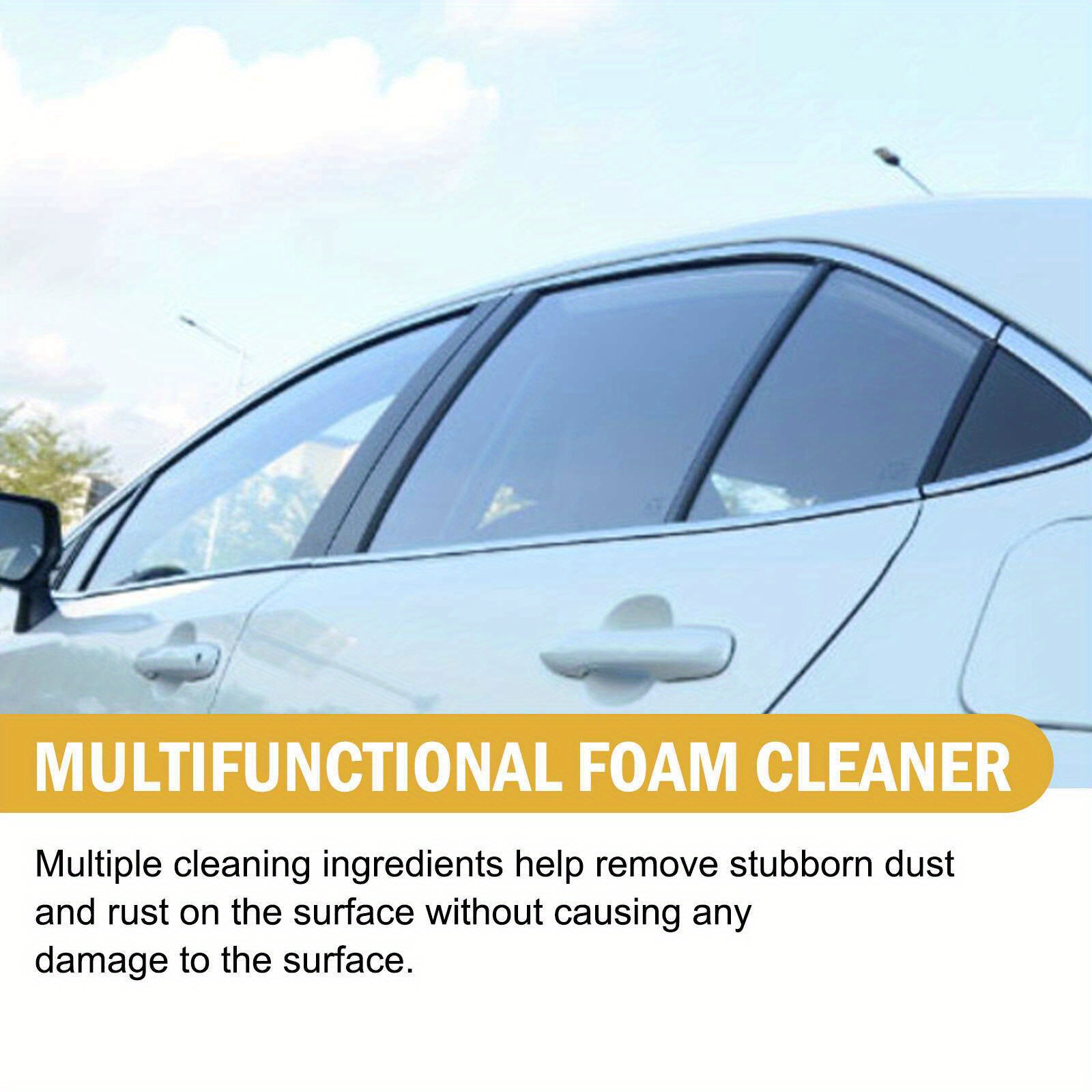 Car Interior Cleaner, Interior Dashboard Cleaning Maintenance Glossy  Refurbishment Multi-functional Cleaner - Temu