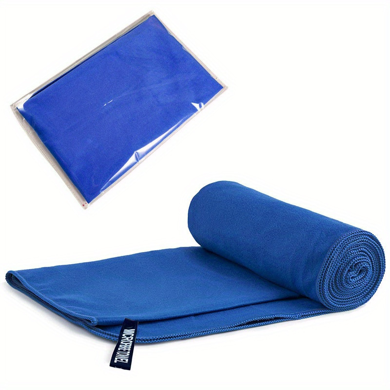  Wuwahold Toallas de gimnasio de microfibra para ejercicio,  fitness, deportes, entrenamiento, 15 pulgadas x 31 pulgadas (13.40 oz/m²),  toallas de baño (3 unidades, azul) : Deportes y Actividades al Aire Libre