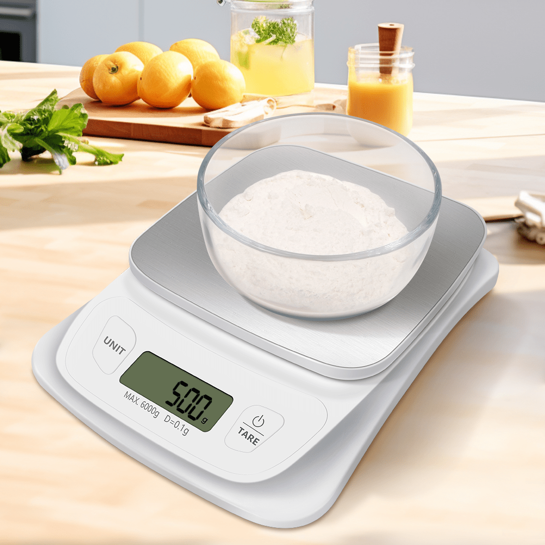 1pc Kitchen Scale With Bowl Food Scale Household Small Baking Scale 11.02LB  Kitchen Electronic Scale Food Gram Scale Office Supplies School Science Su
