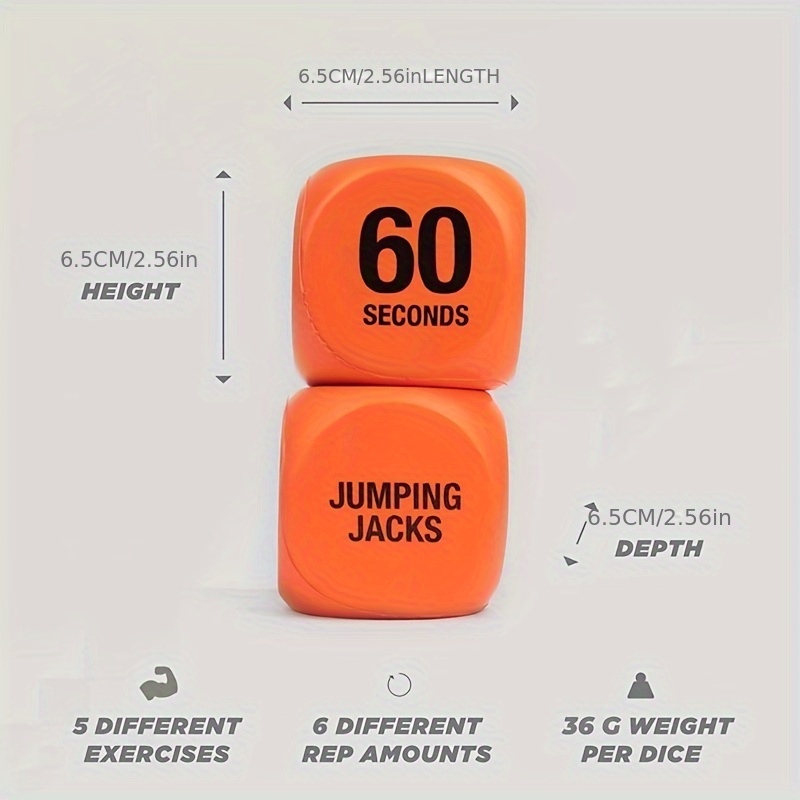 Fun Workout Device 6 sided Fitness Dice Great Dynamic - Temu Germany