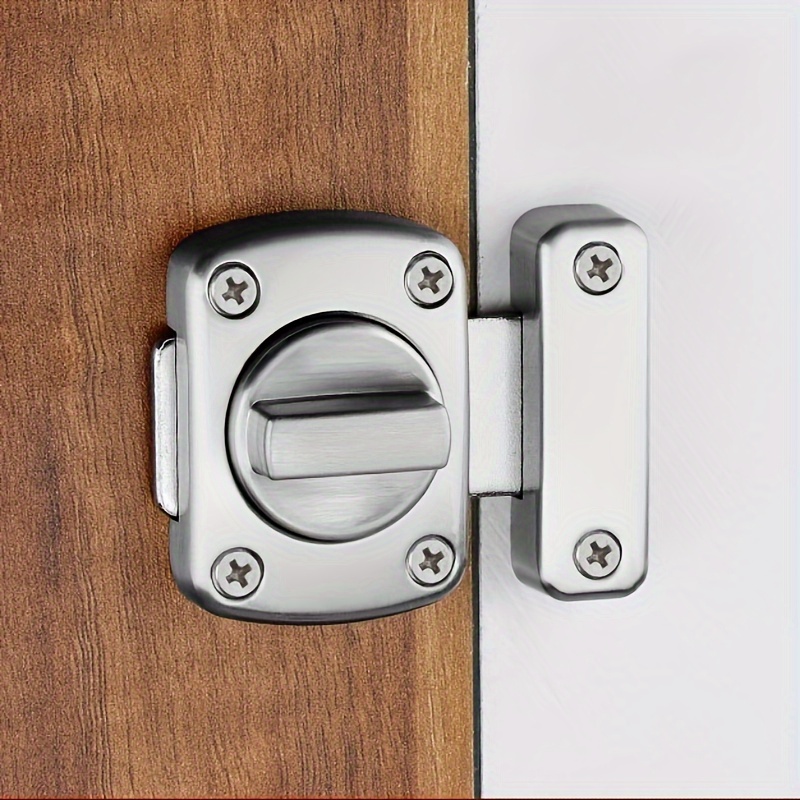 Secure Your Home With This Heavy Duty 304 Stainless Steel Door Lock Latch -  Tools & Home Improvement - Temu