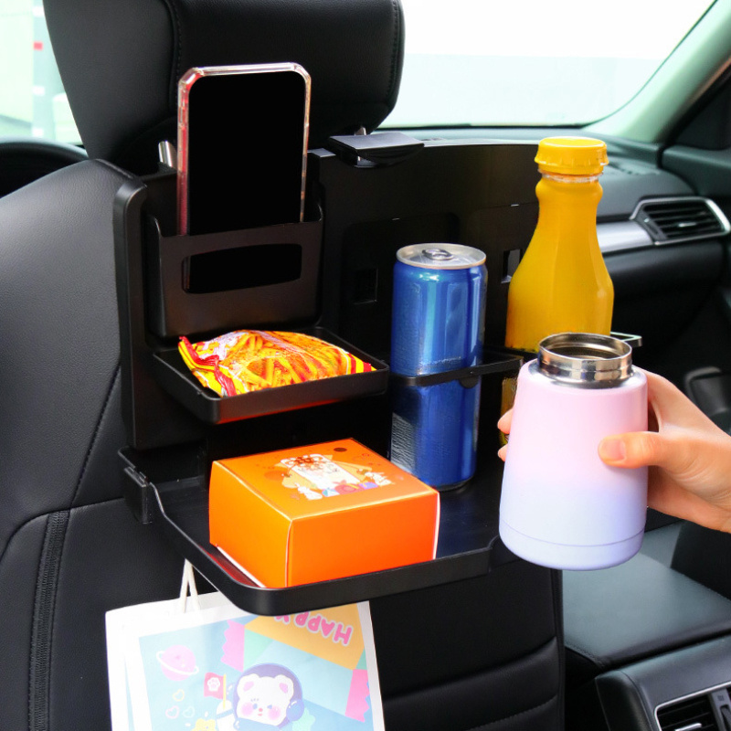 Auto Lebensmittelbecherhalter Tablett Verstellbare Auto Tablett