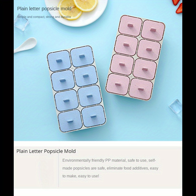 Letter Shaped Ice Molds