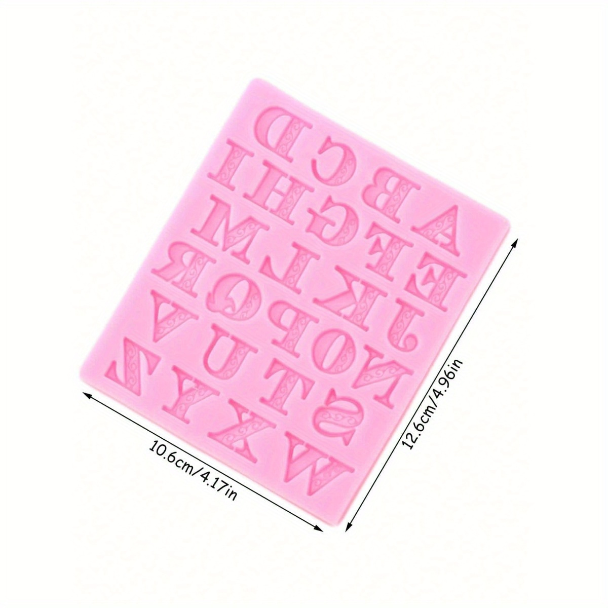 Alphabet Silicone Mould