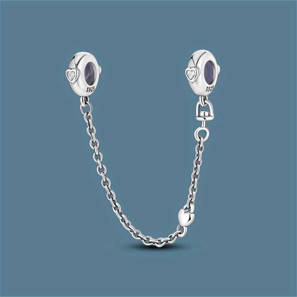 Spacer, Stopper Charms, and Safety Chains for Charm Bracelets