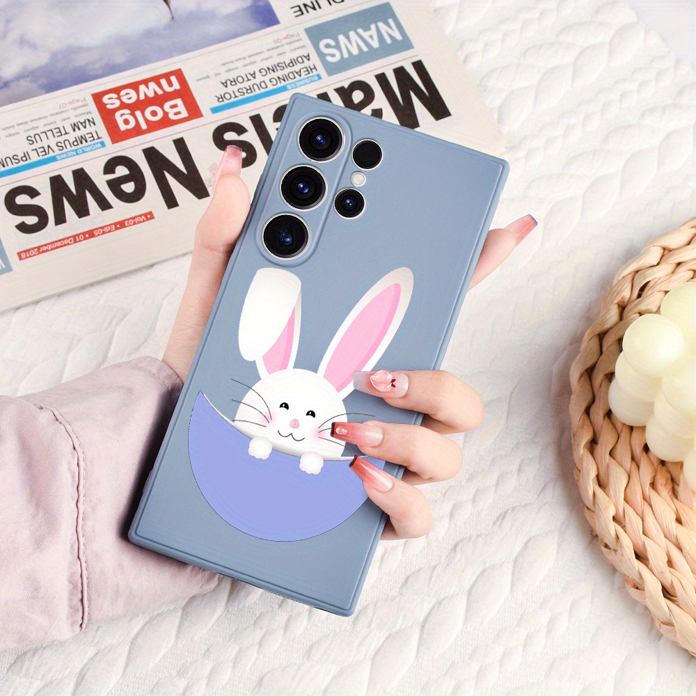 Rabbit Fishing Phone Case Samsung Galaxy S23 S23 Ultra S20 - Temu Canada