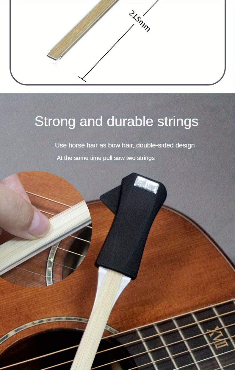 PICASSO BOW DOUBLE Side Guitar Bow Thin Guitar Bowing Accessories Guitar  B6W2 $35.57 - PicClick AU