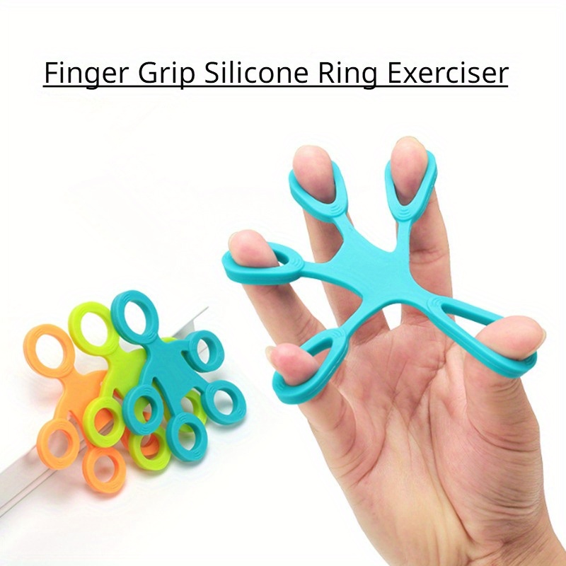 20 piezas de goma para dedos protectores de dedos de 5 tamaños,  almohadillas de dedal de silicona para dedos de varios colores, fundas  protectoras de