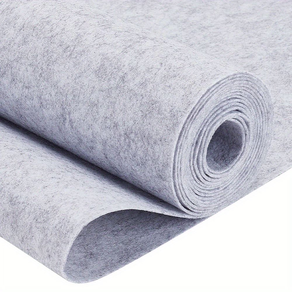 Feutre textile mat Argent