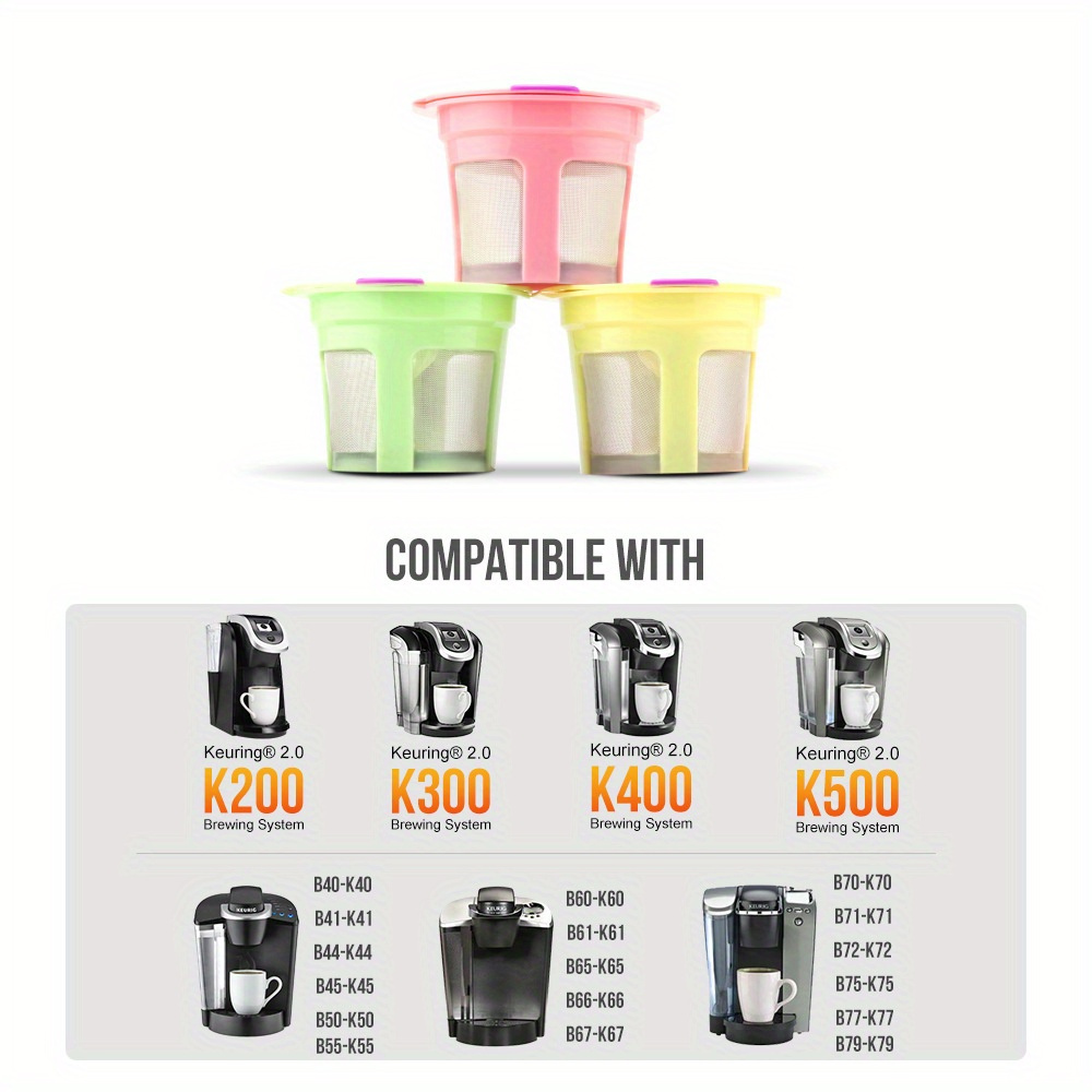 Reusable K Cups Coffee Filters Reusable K Cup Coffee Filter Temu