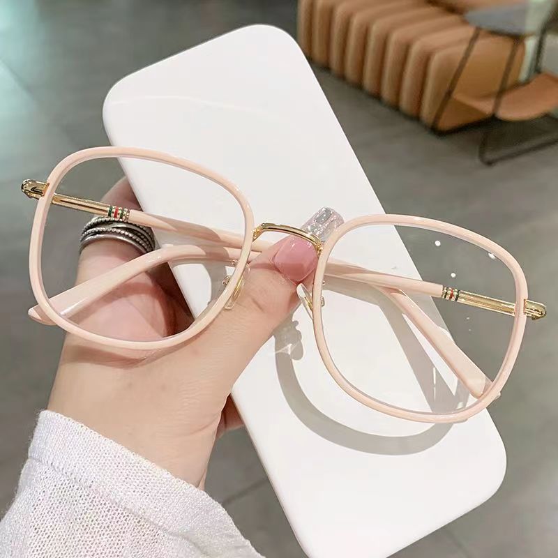 Metal Squared Frame Presbyopia Corrective Eyeglasses 1.0-4.0 Reading Glasses